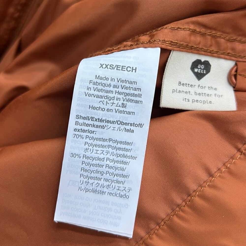 Madewell Raincheck Packable Raincoat in Warm Nutmeg AI147 size XXS - Picture 4 of 8